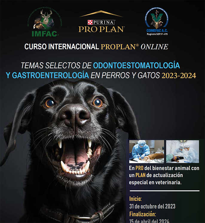 TEMAS SELECTOS DE ODONTOESTOMATOLOGÍA Y GASTROENTEROLOGÍA EN PERROS Y GATOS